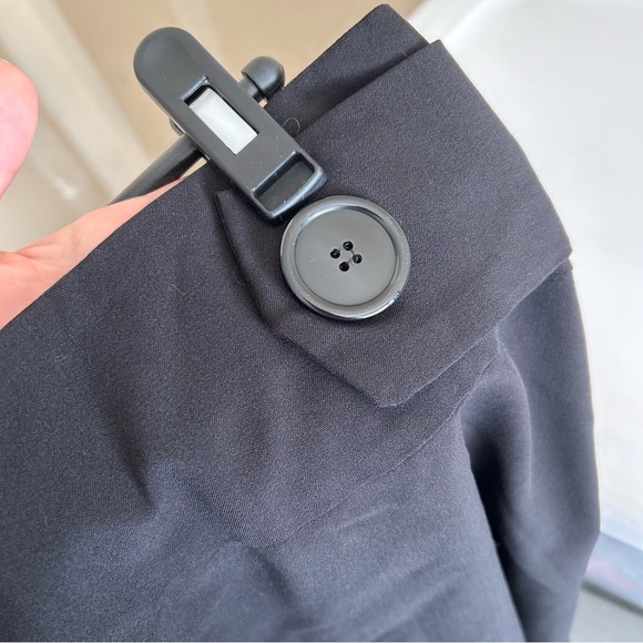 Black Button Skirt - Picture 4 of 4